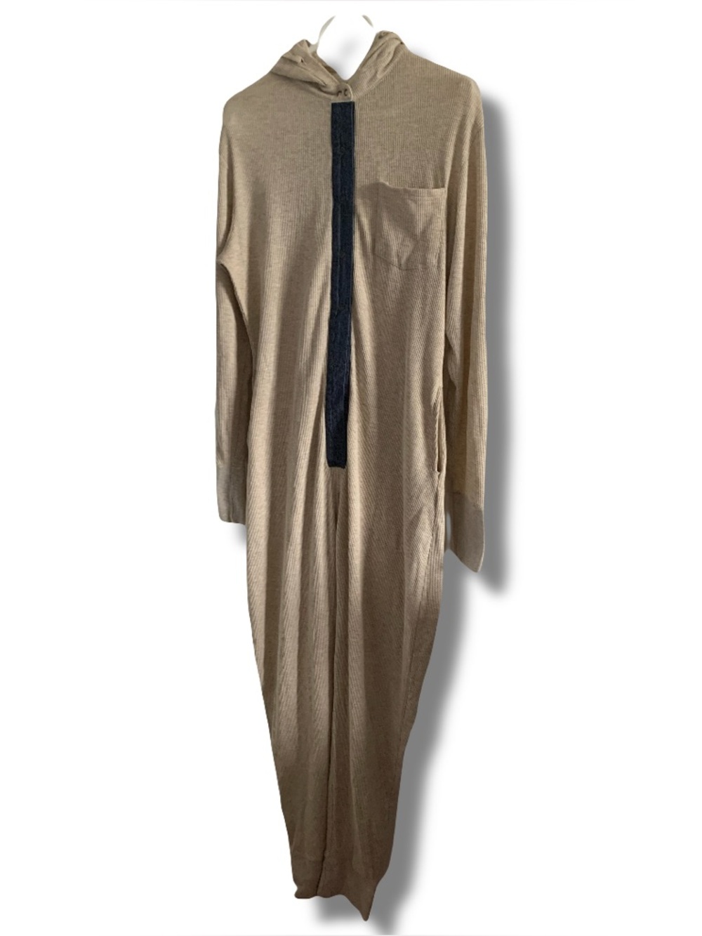 Sitka Waffleknit Henley Jumpsuit with Bum Flap Size Medium